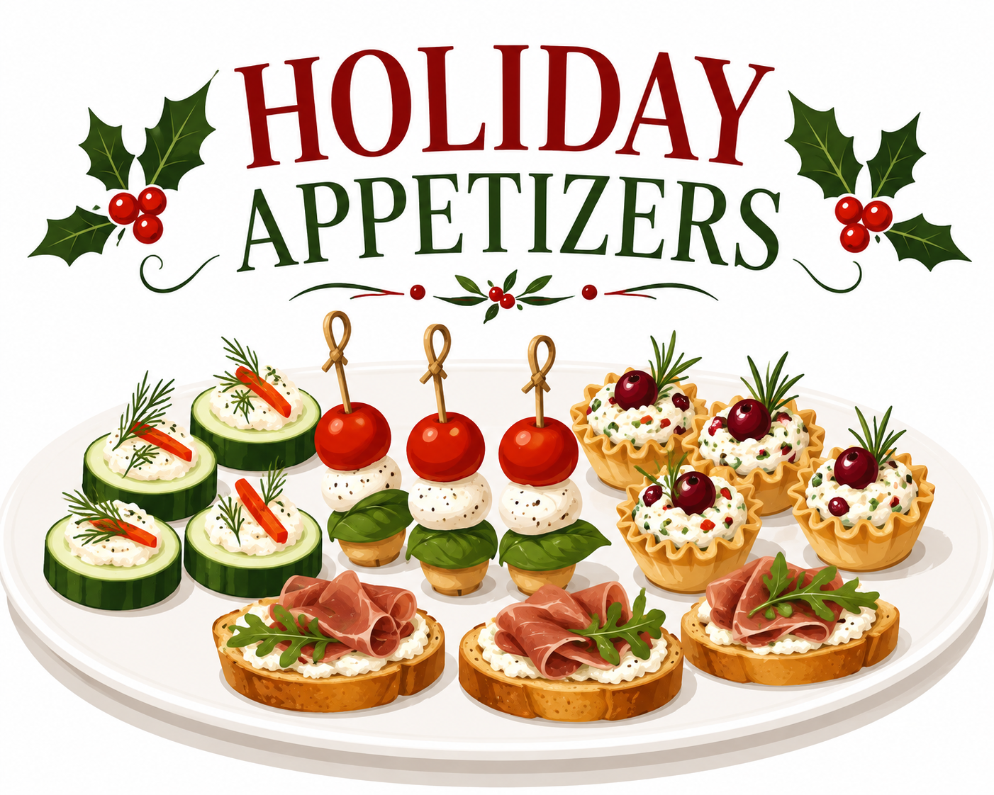 Holiday Appetizers for Entertaining